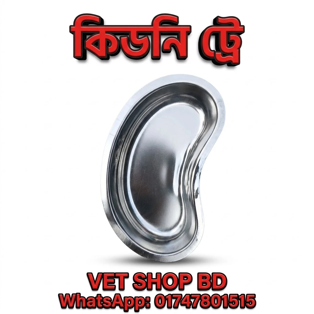 Surgical Stainless Steel Kidney Tray | সার্জিক্যাল স্টেইনলেস স্টিল কিডনি ট্রে