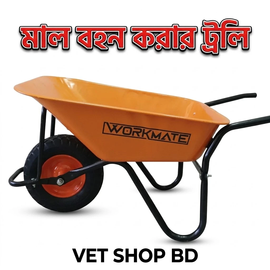 Single Wheel Trolly | মাল বহন করা ট্রলি | Workmate Wheelbarrow..
