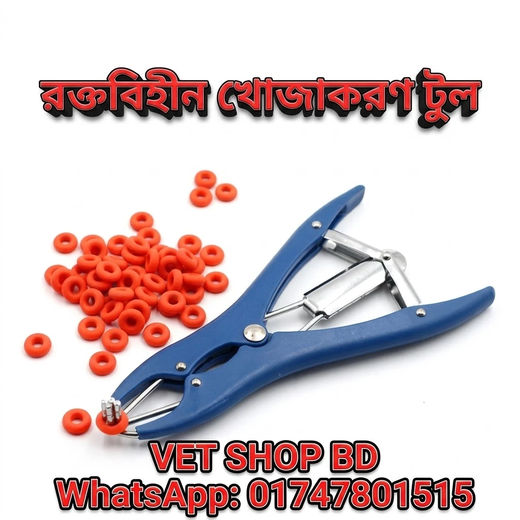 Burdizzo Castrator | রক্তবিহীন খাসি করার ভেটেরিনারি যন্ত্র |
