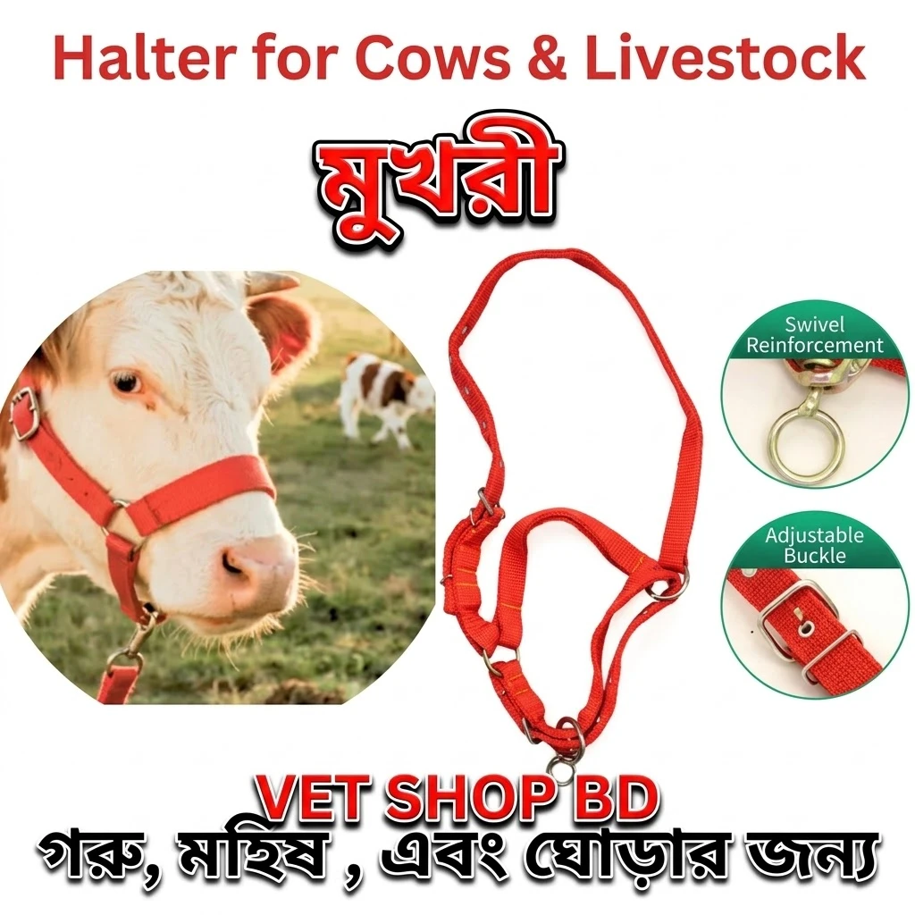 Rope Halter for Cattle | গরুর মুখের মুখোরী